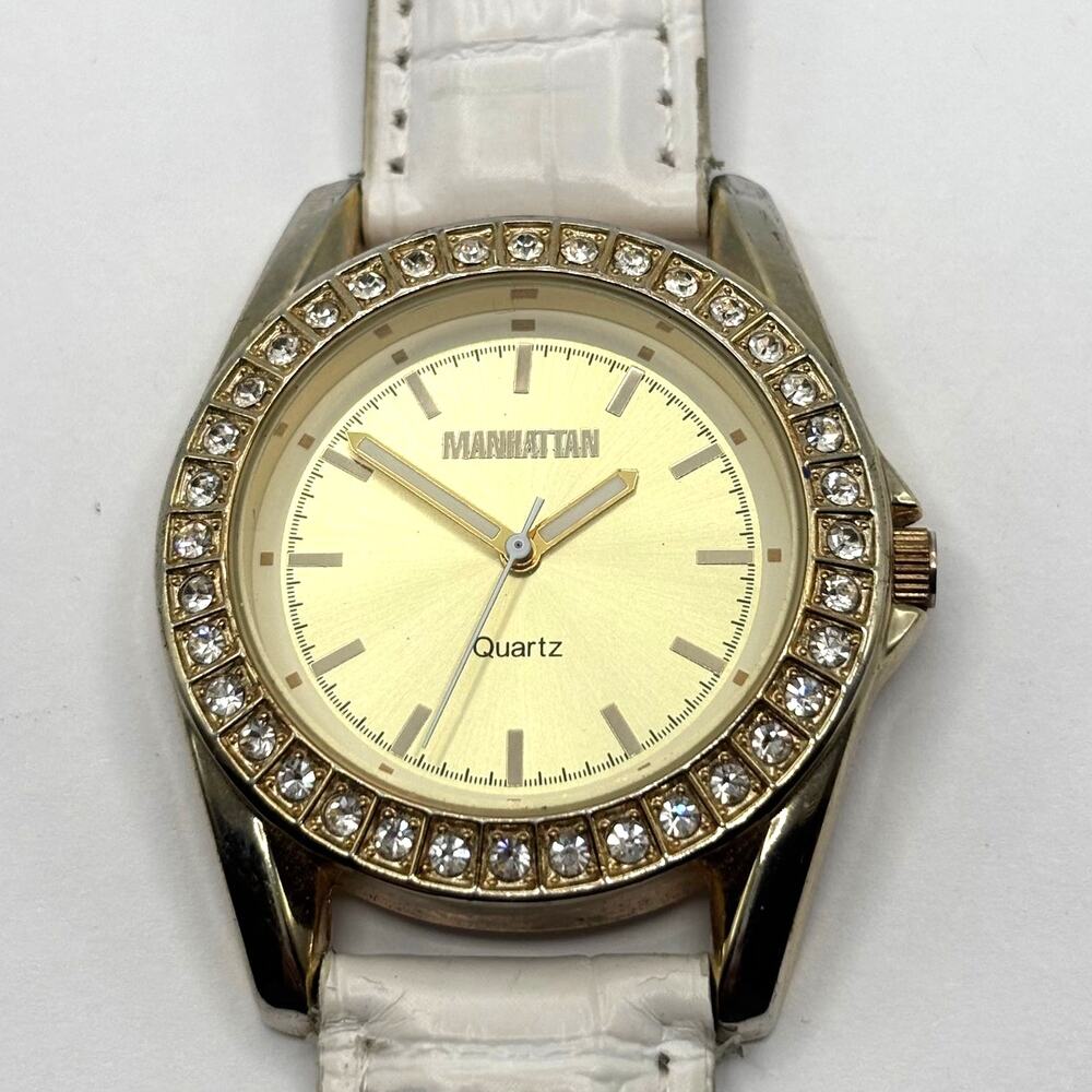 Gold Manhattan Men's Watch